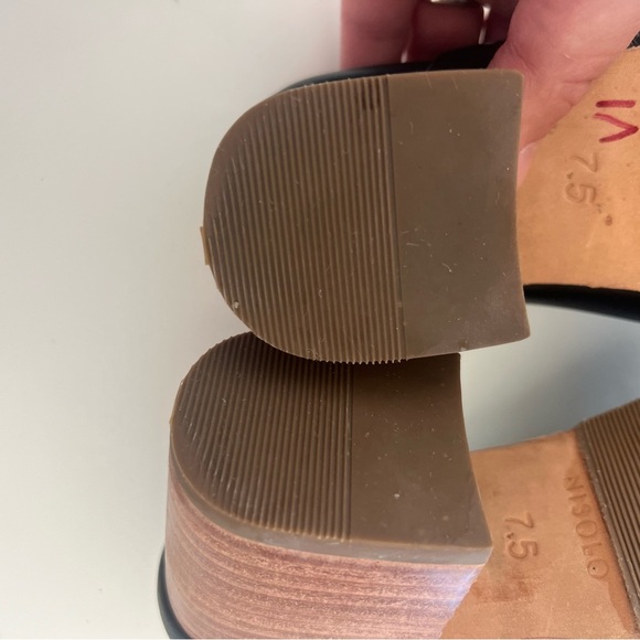 Nisolo All- Day Heeled Mule Black Leather Slip-On Shoe Size 7.5 - Picture 11 of 11